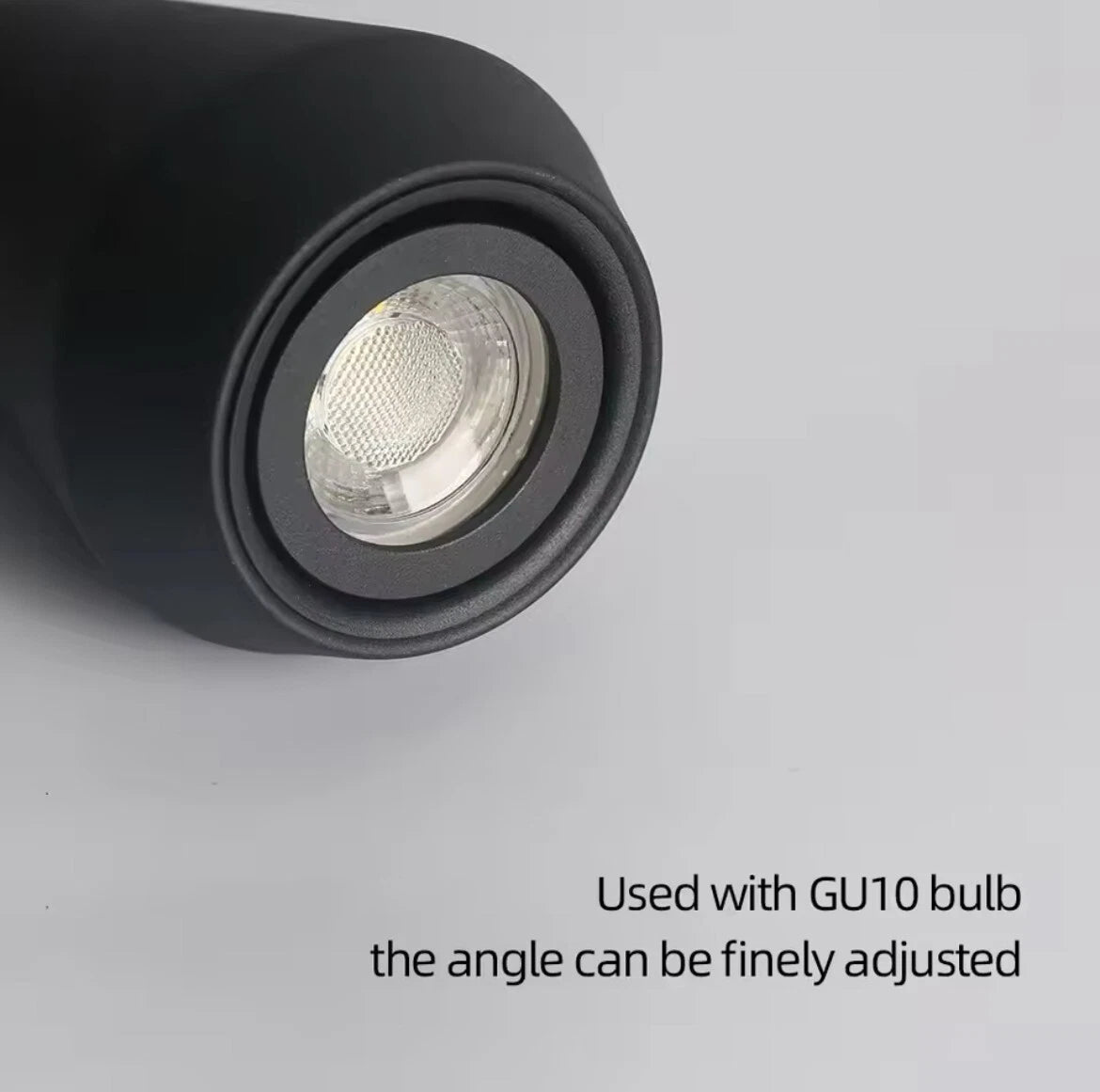 Simple Slim Modern Single Metal Pendant Light - Black Or White