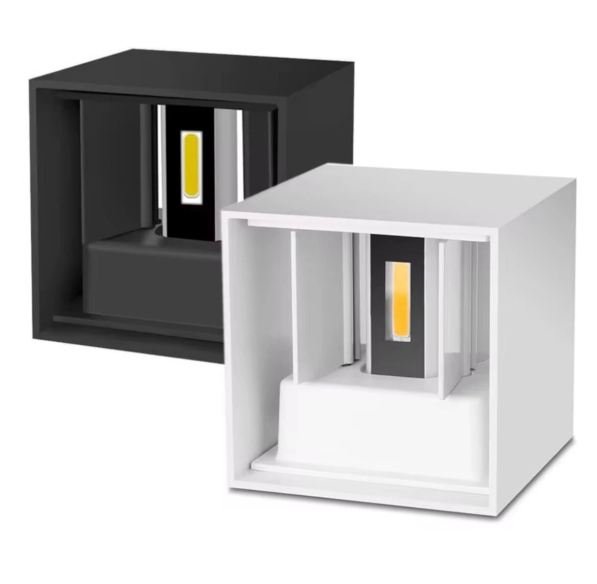 Led Outdoor Up And Down Adjustable Square Wall Light