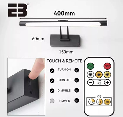 Wireless USB Rechargeable LED Wall Picture Light With Remote Control 40cm