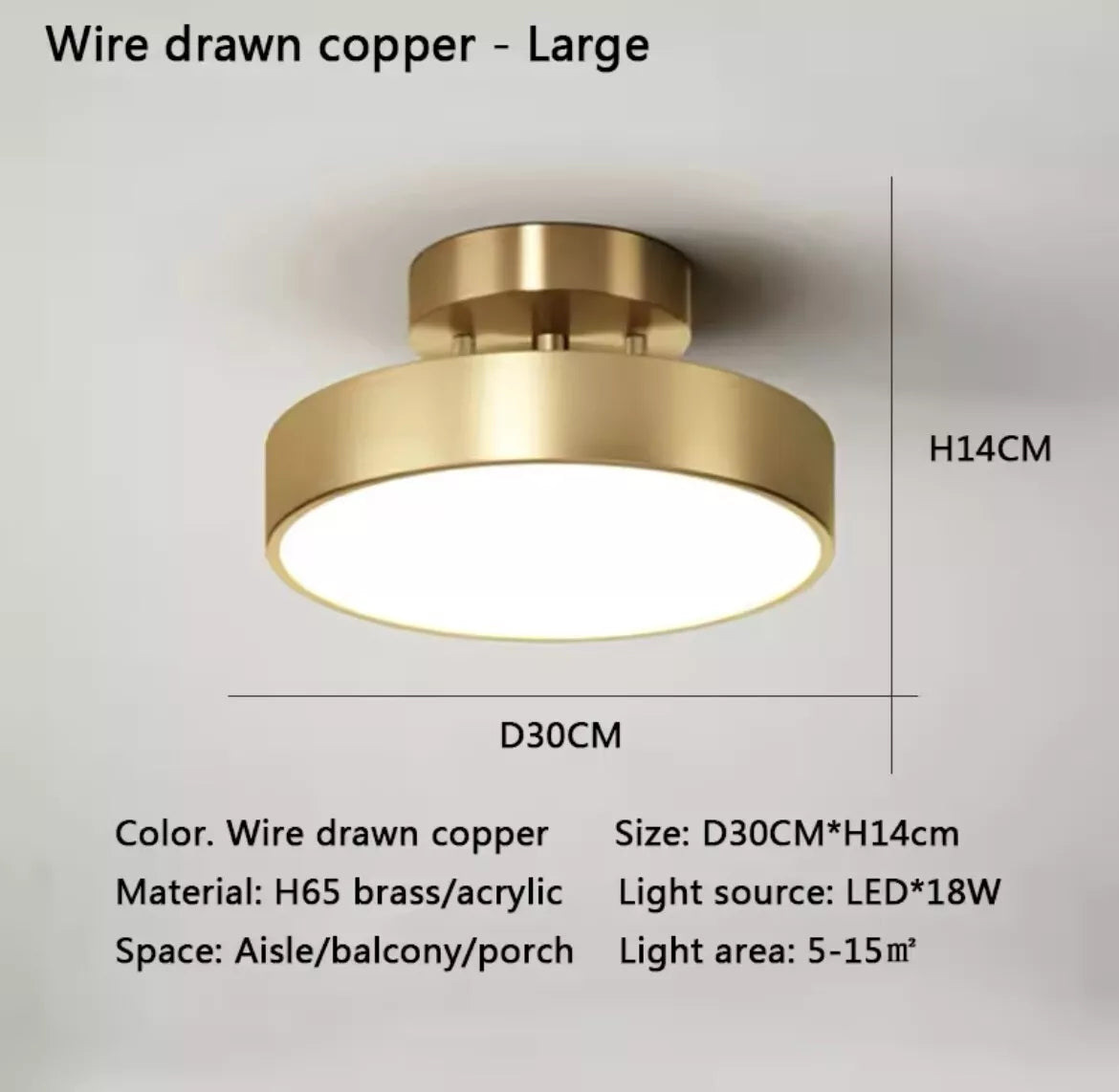 Nordic Semi Flush Round Tilt Adjustable LED Ceiling Light - Black Or Gold