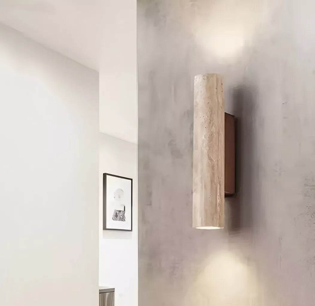 Natural Stone Up Down Outdoor Led Wall Light