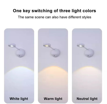 Wireless USB Rechargeable LED Wall Picture Light Adjustable Spot With Remote And Sensor